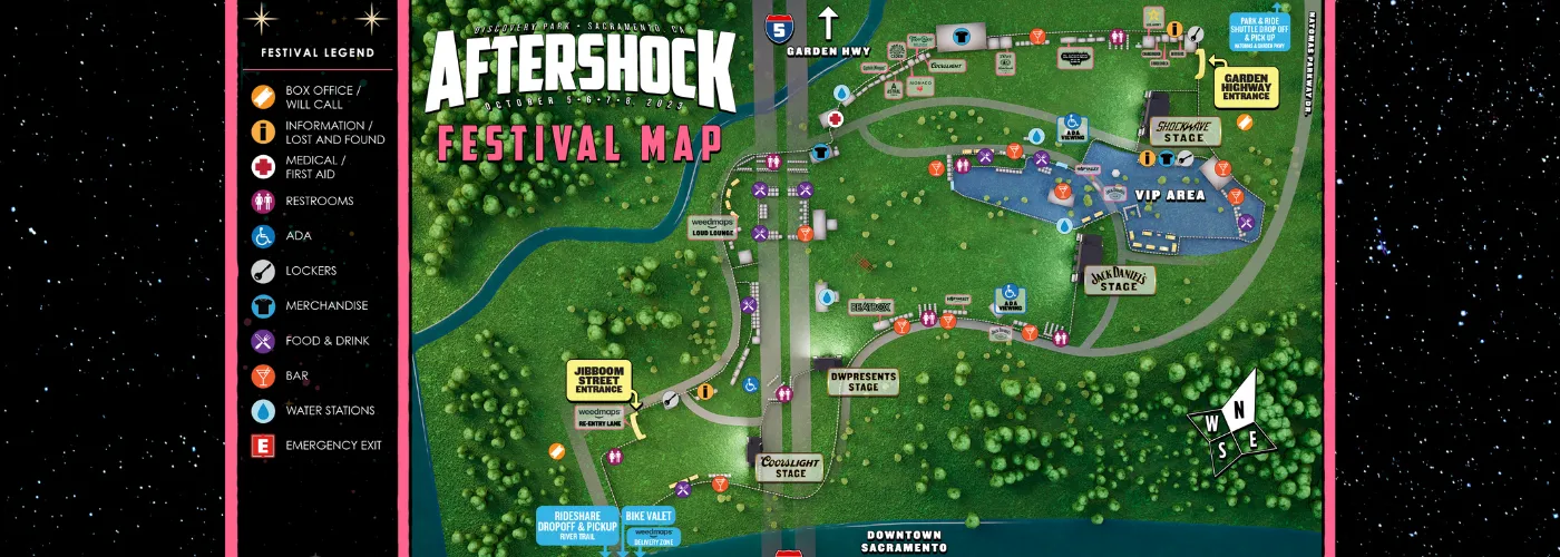 Aftershock Festival Discovery Park 10 Oct